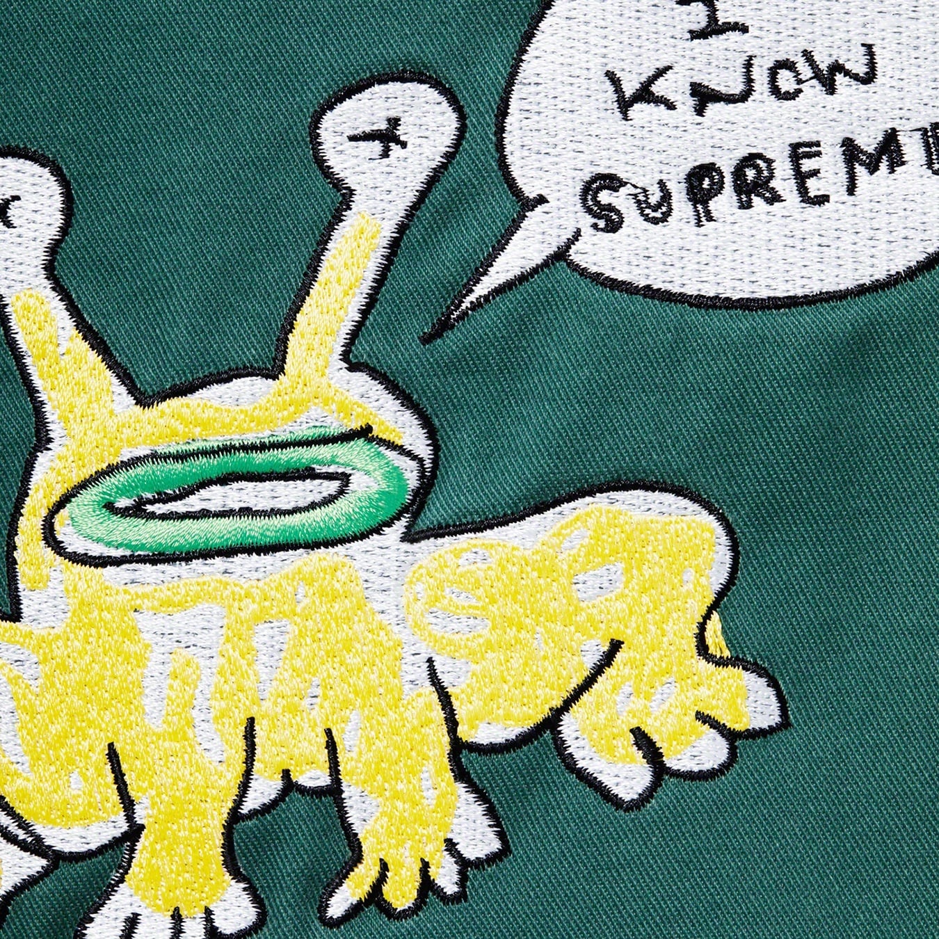 Daniel Johnston Embroidered Work Pant view 7